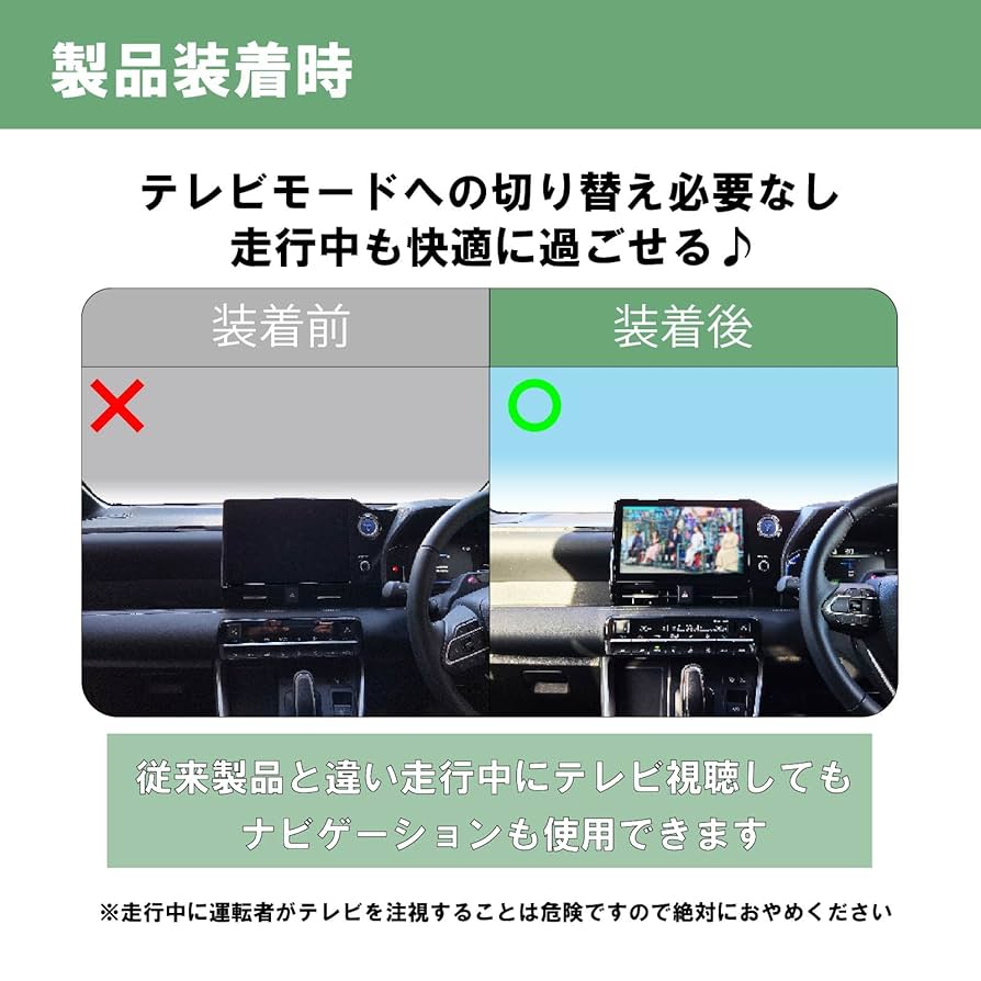 tmy⠉̮⃝ミエーテレ ビルトインタイプ 走行中TV視聴 noanoa90_un-nv90-02