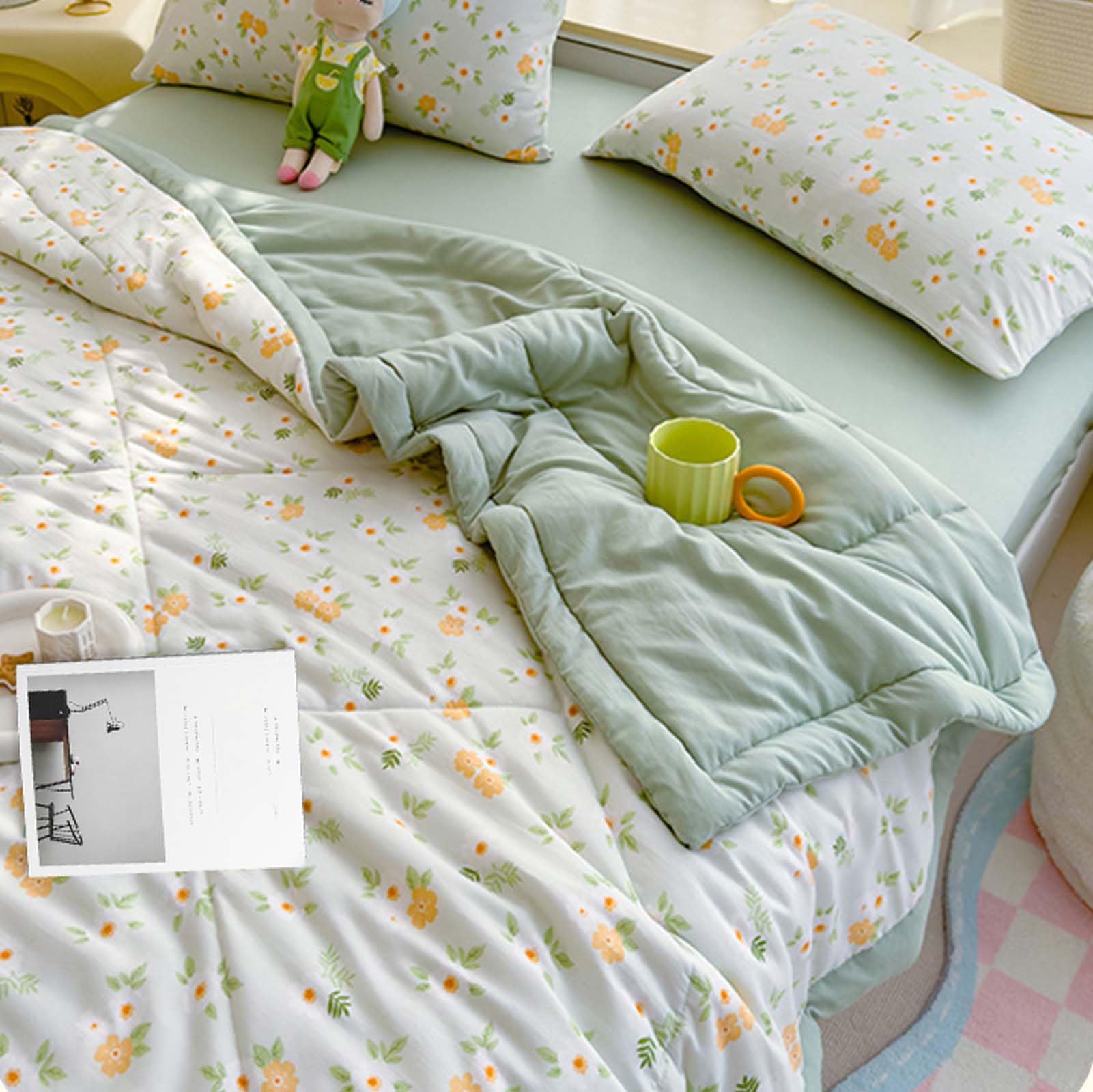 Manta de Algodón Extra Suave, Manta Mujer Polar Invierno, Manta Suave de Sofá, Manta Microfibra para Cama, Super Caliente, Muy Suave y Acogedora, para Adulto y Niño