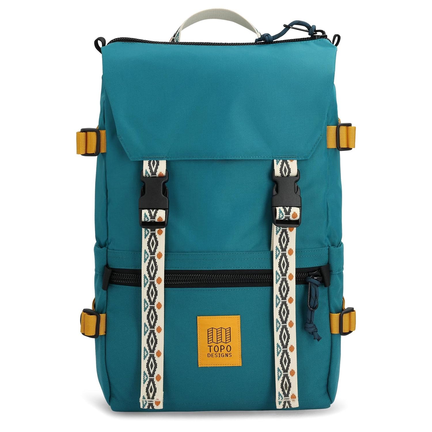 Topo Designs Rover Pack Classic - Laptop Tablet Daypack for Commutes, Day Trips, Hikes, Iconic Denver Design, PFAS-Free, Fair Trade, BlueSign Backpack