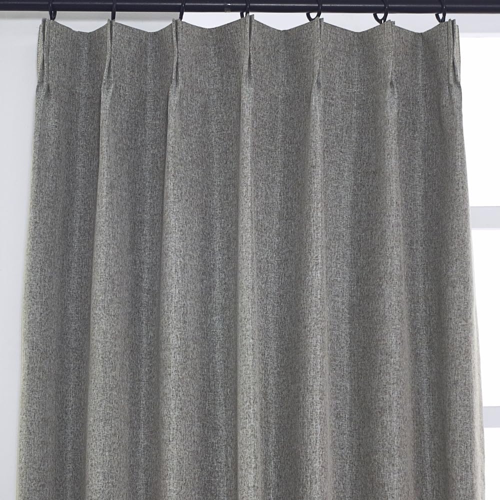 【1級遮光・遮熱・防炎カーテン】クラウドグレー 幅210cm x 丈190cm 1級遮光・遮熱・防炎カーテン】クラウドグレー 幅210cm x 丈190cm