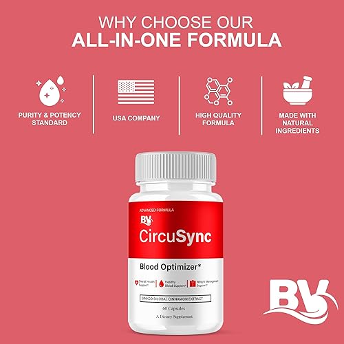 Miniatura 4 de BLUE VIBE Circusync Capsules, Circu Sync Advanced Daily Multivitamin Health Support and All Natural Wellness Suplemento Fórmula de Salud Circusync y