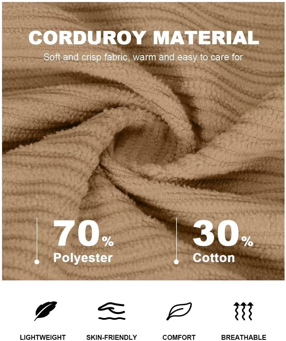 Corduroy Mens Suits Slim Fit Suit 3 Piece Retro Velvet Blazer Jacket Vest Pants Set Formal Wedding Prom Tuxedos for Men - Image 2