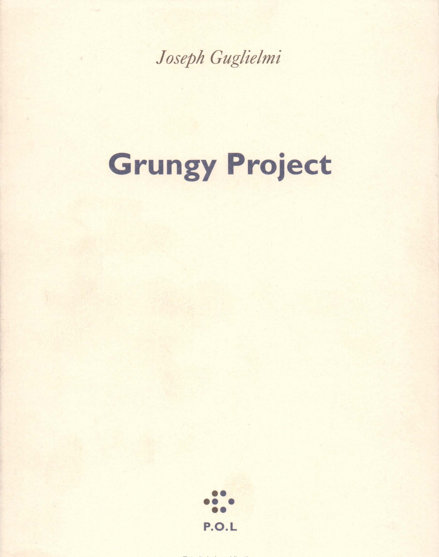 Buy Grungy project — BookShops.in