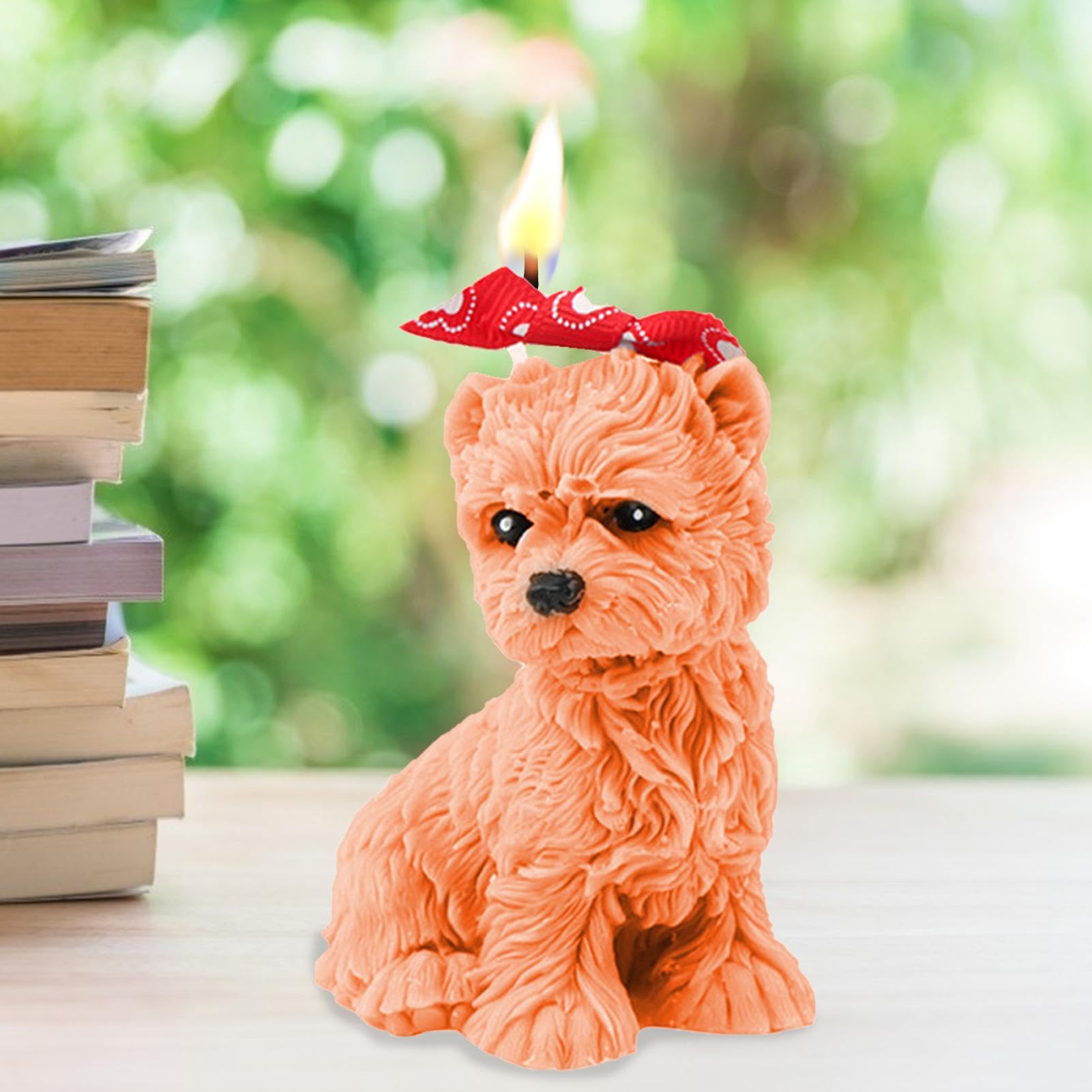 Stampo In Silicone Per Cani 3D - Candele E Torte Fondente A Forma Di Barboncino Adorabile