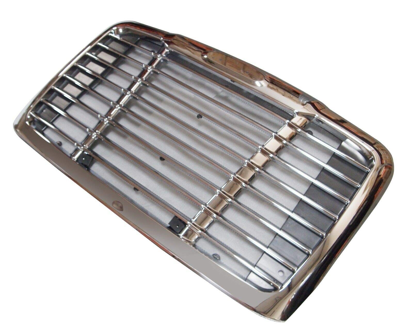 QSC Truck Parts 6 PCS Bumper LED Fog Light Grille Deer Guard for Freightliner Cascadia 08-17