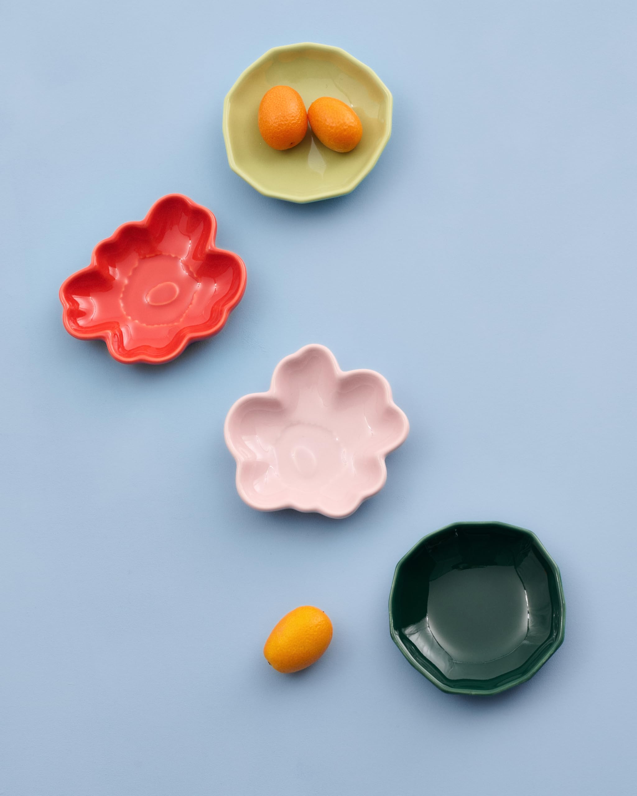 Amazon.com | MARIMEKKO Unikko & Kivet Small Plates Set of 4