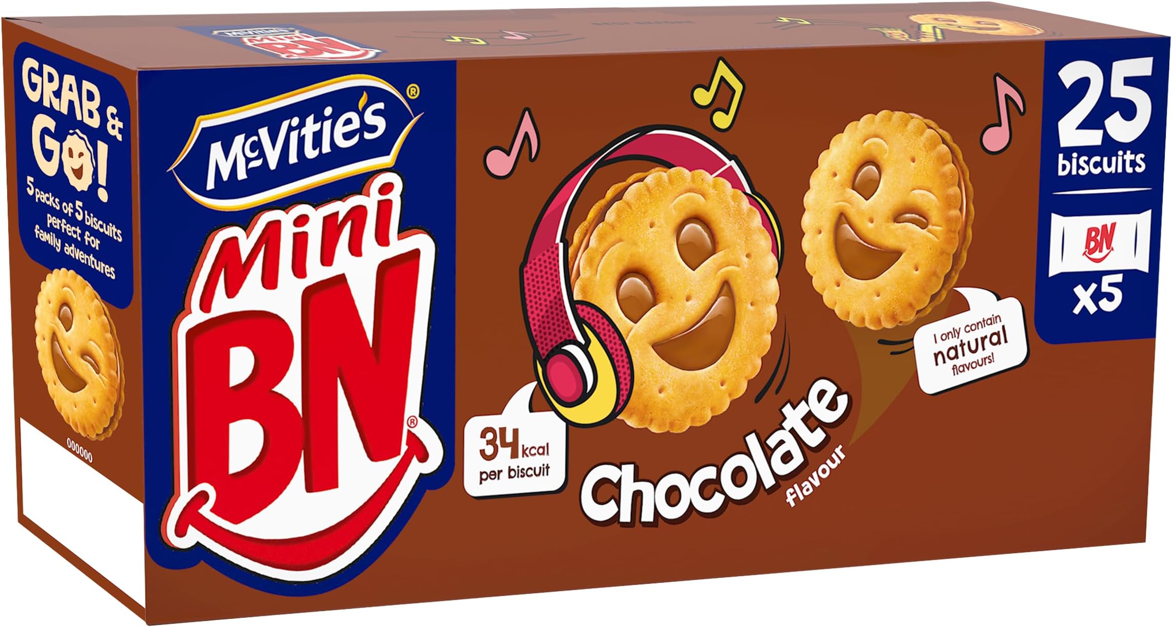McVitie's Mini BN Chocolate Mini Snacks Bags