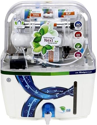 Aqua Grand+ Aquafresh Green Nyc Ro + Uv + Uf + Tds 15 Liter Water Filter