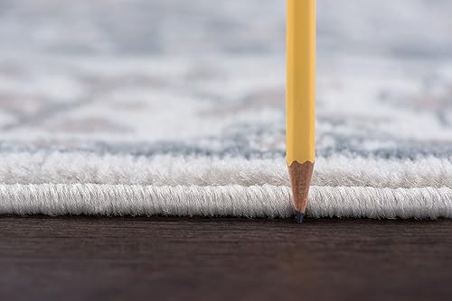 Miniatura 3 de Gray Modern - Alfombra grande de 9 x 12 pies, 9 x 12, alfombra de interior para sala de estar, comedor, alfombra de dormitorio, alfombra de cocina,