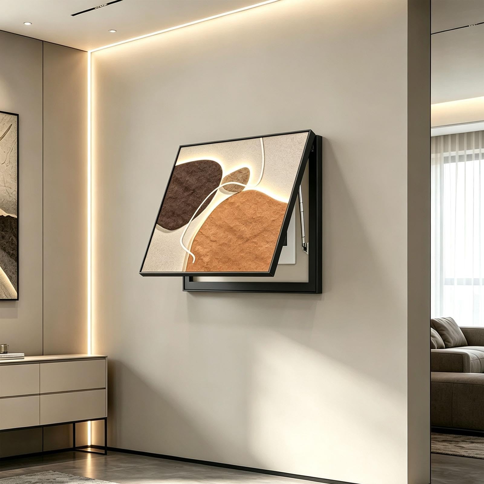Cubierta de Panel Eléctrico Elegante Diseño Fácil Abatible