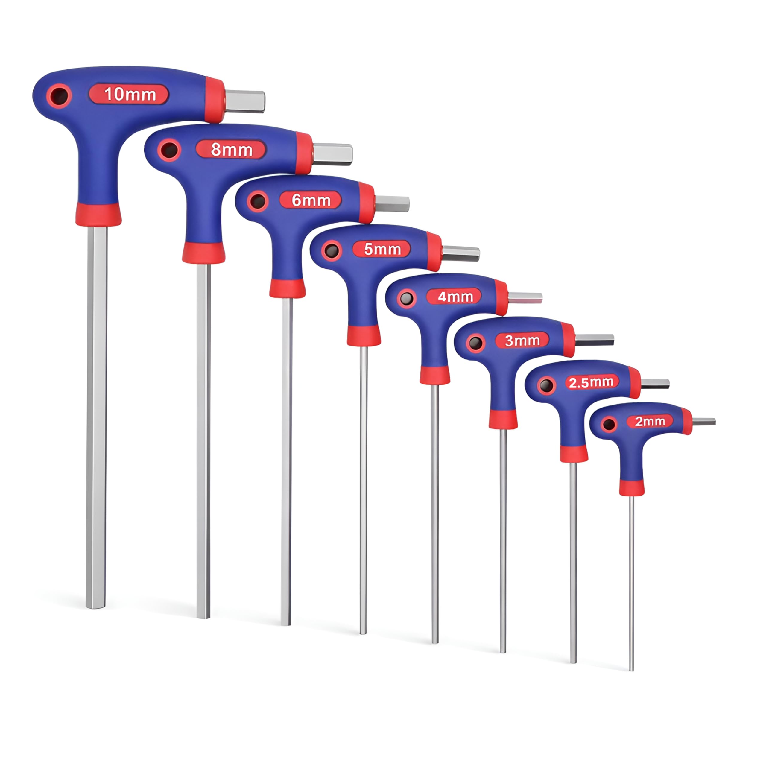 VOLO Two Way Hex Allen Keys Set with Handle, 8 Sizes - Image 1