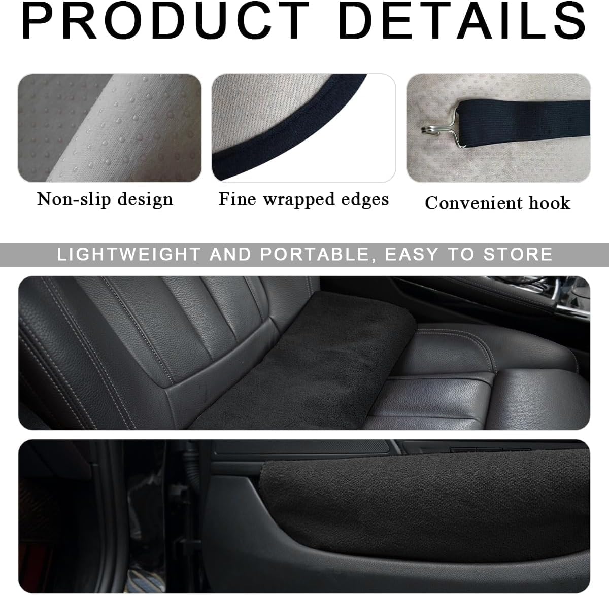 Coprisedile Auto Adatto per Volvo XC-60 (XC60) 2017-2024, Impermeabile Spugna Asciugamano Salvasedile Antisudore Copertura Sedile Singolo Sport Grigio