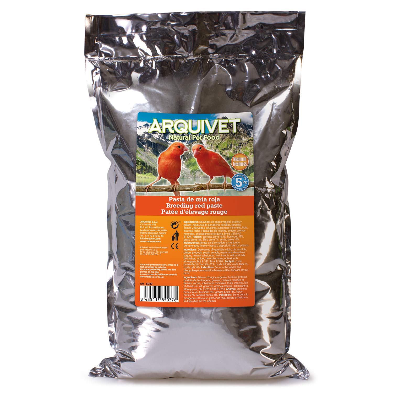 Arquivet pâte de Cria Rouge 5 kg – 5000 GR