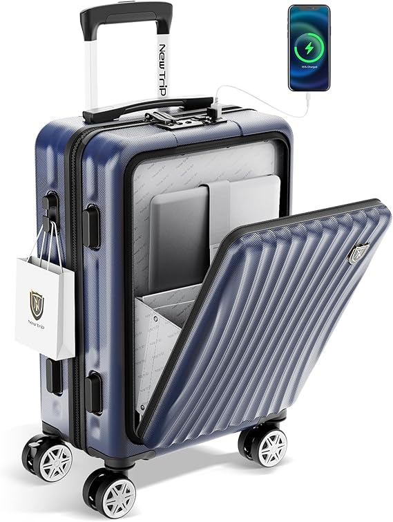 Sサイズ キャリーケース 旅行 機内持ち込み  USB フロントオープン メンズ 楽天市場】☆楽天スーパーセールクーポンで6499円☆前開き