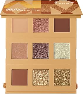 Sephora Mega Mix Palette-Yoğun Pigmentli Mat&Simli&Metalik Bitişli Göz Far Paleti 7,92G, Fiery Warm Nude