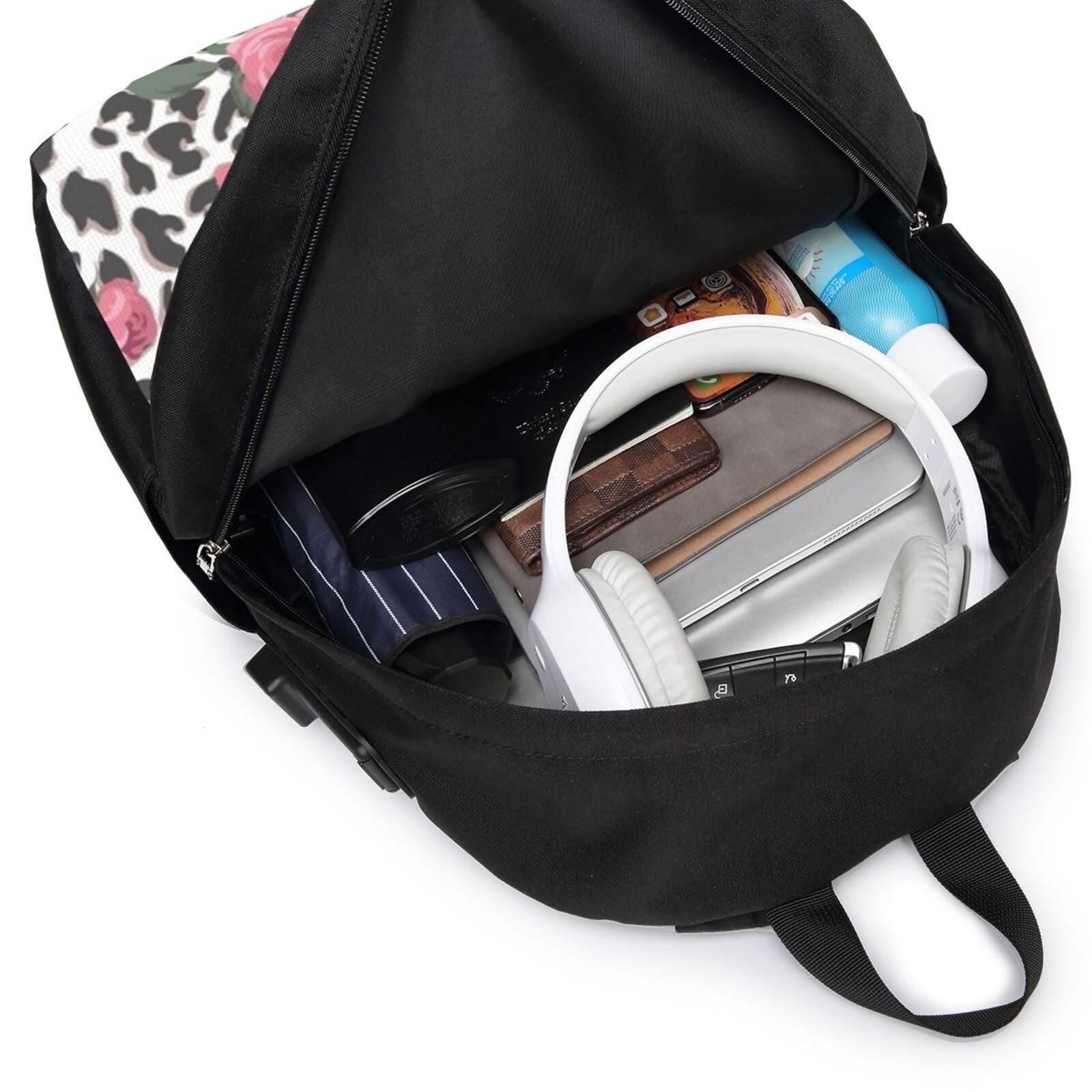 Zaino per laptop da 17 pollici con zaini per borse scolastiche in