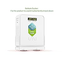 Vista 6 de UMI 2400W Convertidor de voltaje de 220 V a 110 V, convertidor de potencia de 220 V a 110 V de servicio pesado con modo automático, convertidor