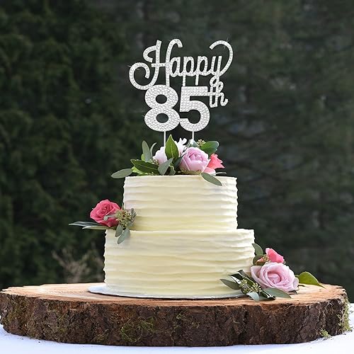 Miniatura 18 de LINGTEER Decoración de pastel de diamantes de imitación dorados para cumpleaños número 15 – Cheers to 15th Birthday Quince años de edad, decoración