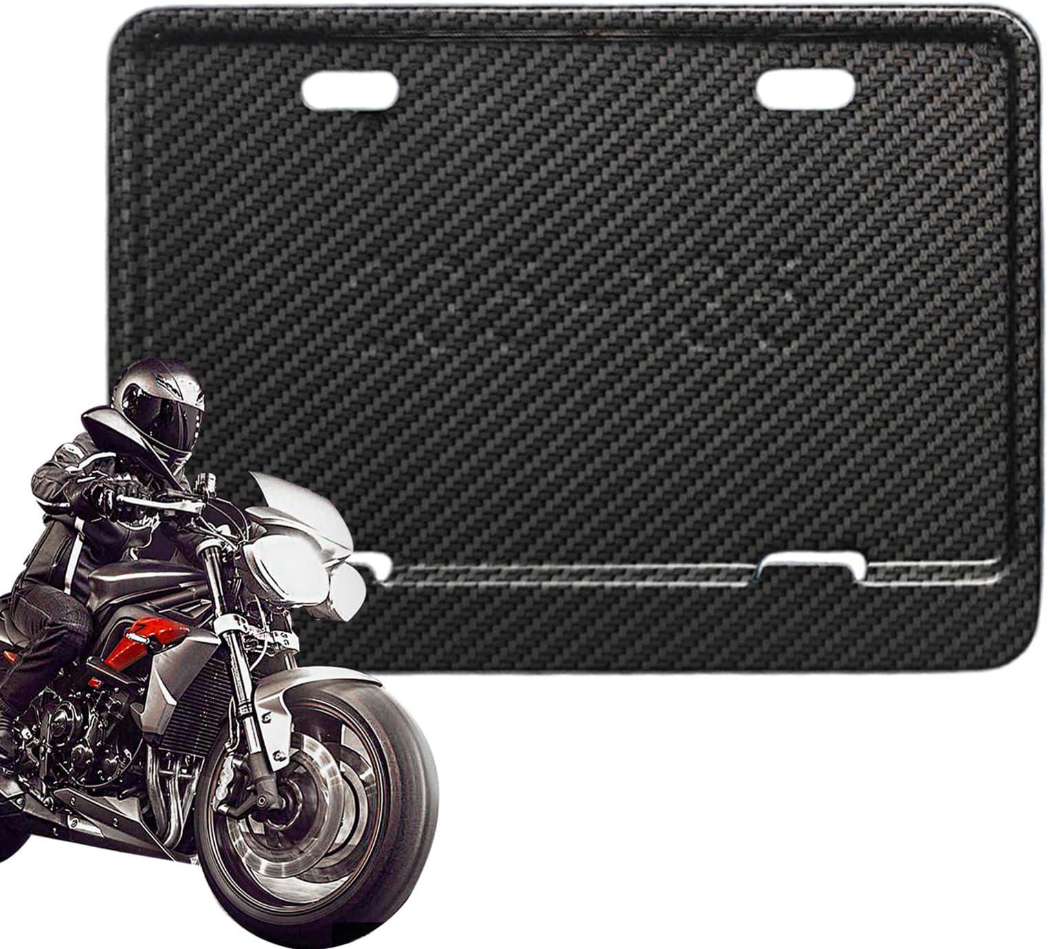 Motorcycle Plate Frame, Holder Bracket License, Plate Frame with Material, Bracket for Motorcycle Scooter ATV, License Plates Holder, Motorbike Frames for Vehicle