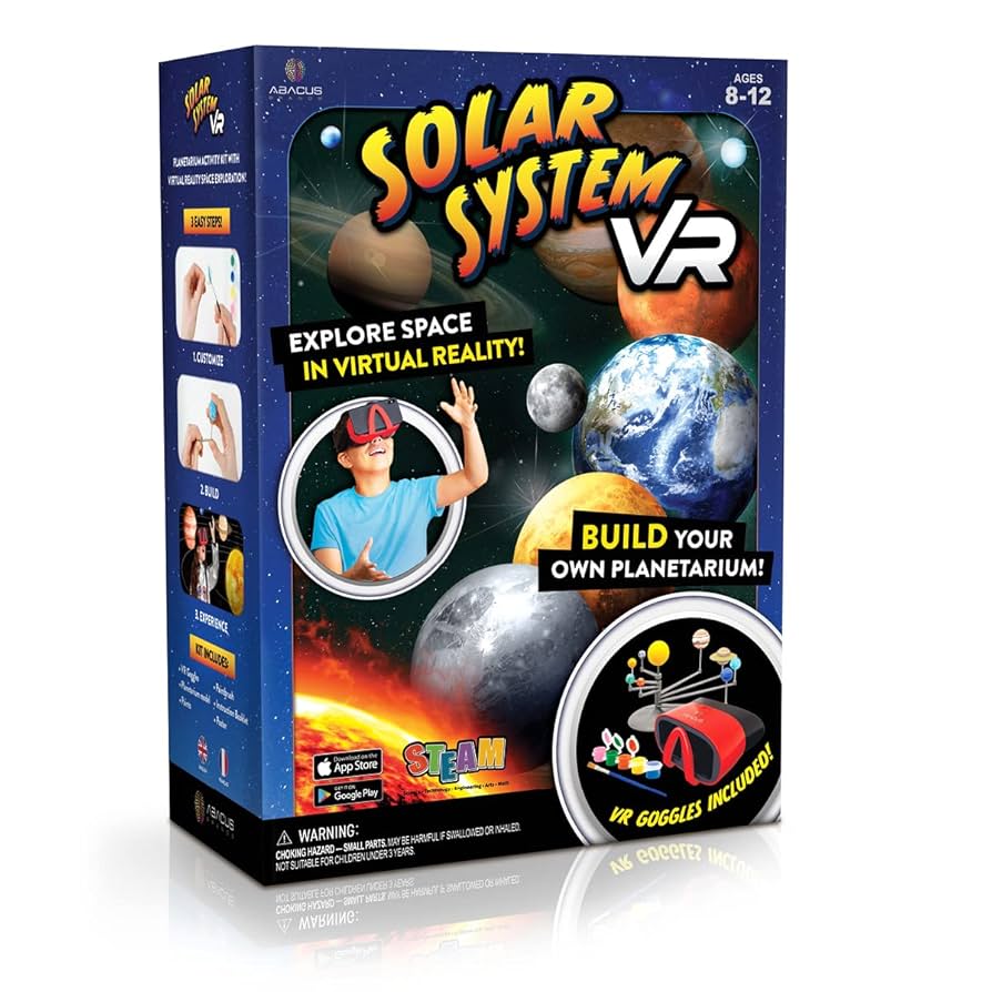 Abacus Brands VR SPACE 宇宙 Abacus Brands VR Solar System Lab with Interactive STEM