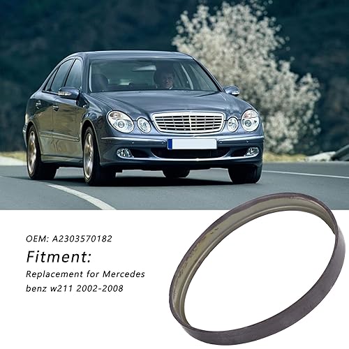 Miniatura 2 de KIMISS Anillo de impulso ABS Sistema de frenos antibloqueo Anillo ABS Reemplazo de metal para W211 2002‑2008