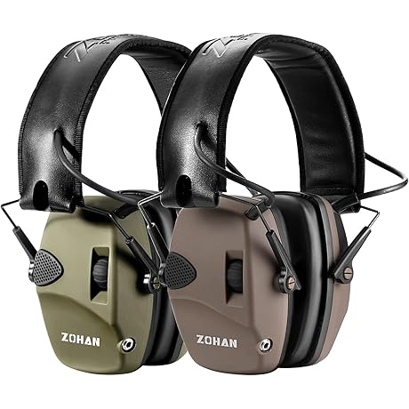 Superior Hearing Protection with Enhanced Radio Integration: ZOHAN Electronic Shooting Ear Protection