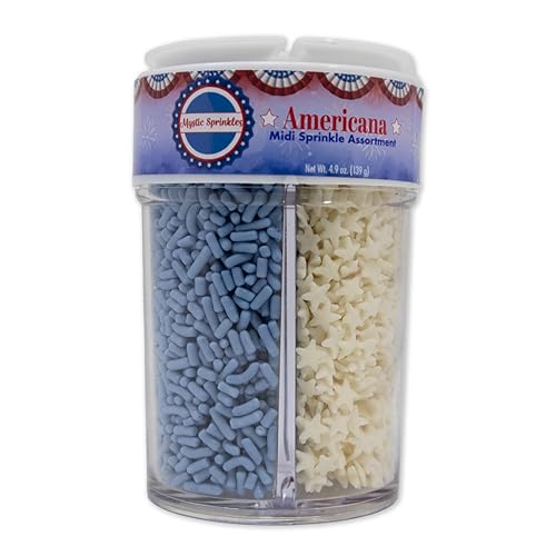 Miniatura 173 de Mystic Sprinkles Surtidos de 4 celdas (una Navidad clásica en plata, pequeña)