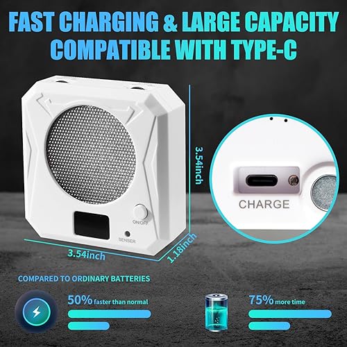 Miniatura 3 de Sistema de entrenamiento de fuego seco de tercera generación, objetivo electrónico portátil de carga rápida compatible con la mayoría de cartuchos