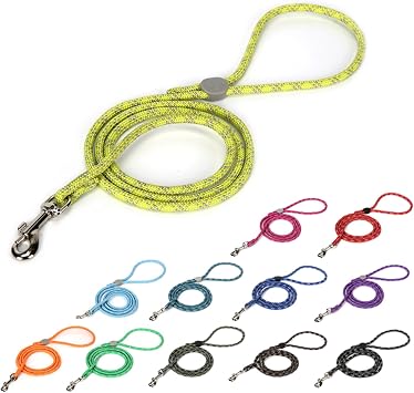 Truelove TLL2576 Dog Lead, Total Length 47.2 inches 120 cm, Diameter 0.17 inches 0.45 cm, 0.24 inches 0.6 cm, Ultra-Small Dogs, Small Dogs, Medium Dogs, 12 Colors, Adjustable, For Walking