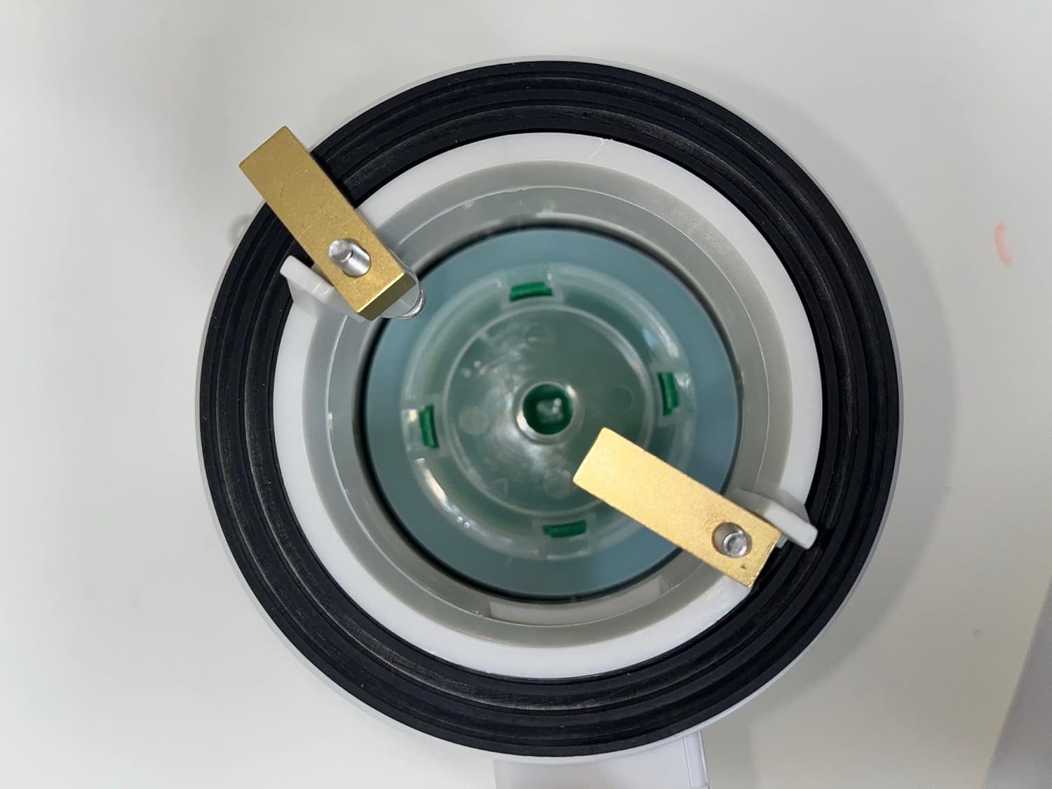 Toto THU series Tower Flush Valve, for 3 inch Flush Hole with 2 Extra Silicone Seals (ONE PIECE Toilet- brass locking lugs)