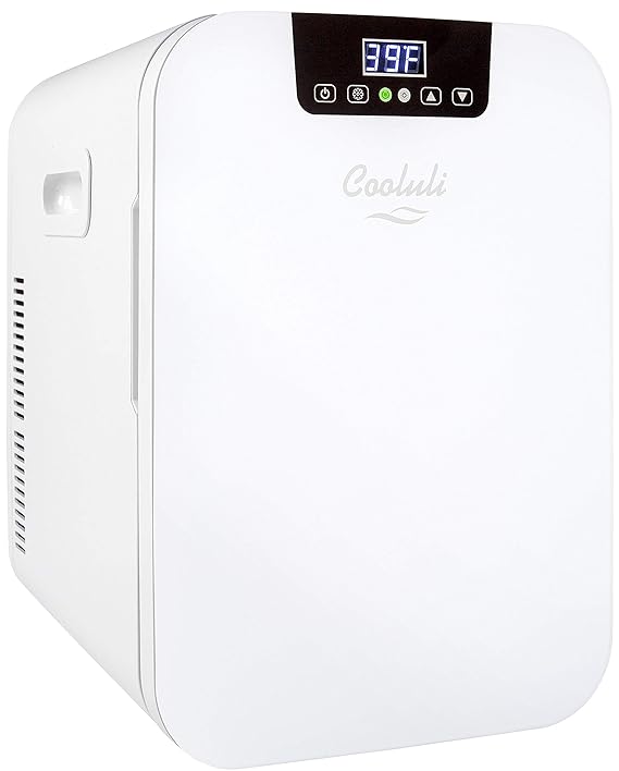 Cooluli 20 Liter Mini Fridge with Temperature Control
