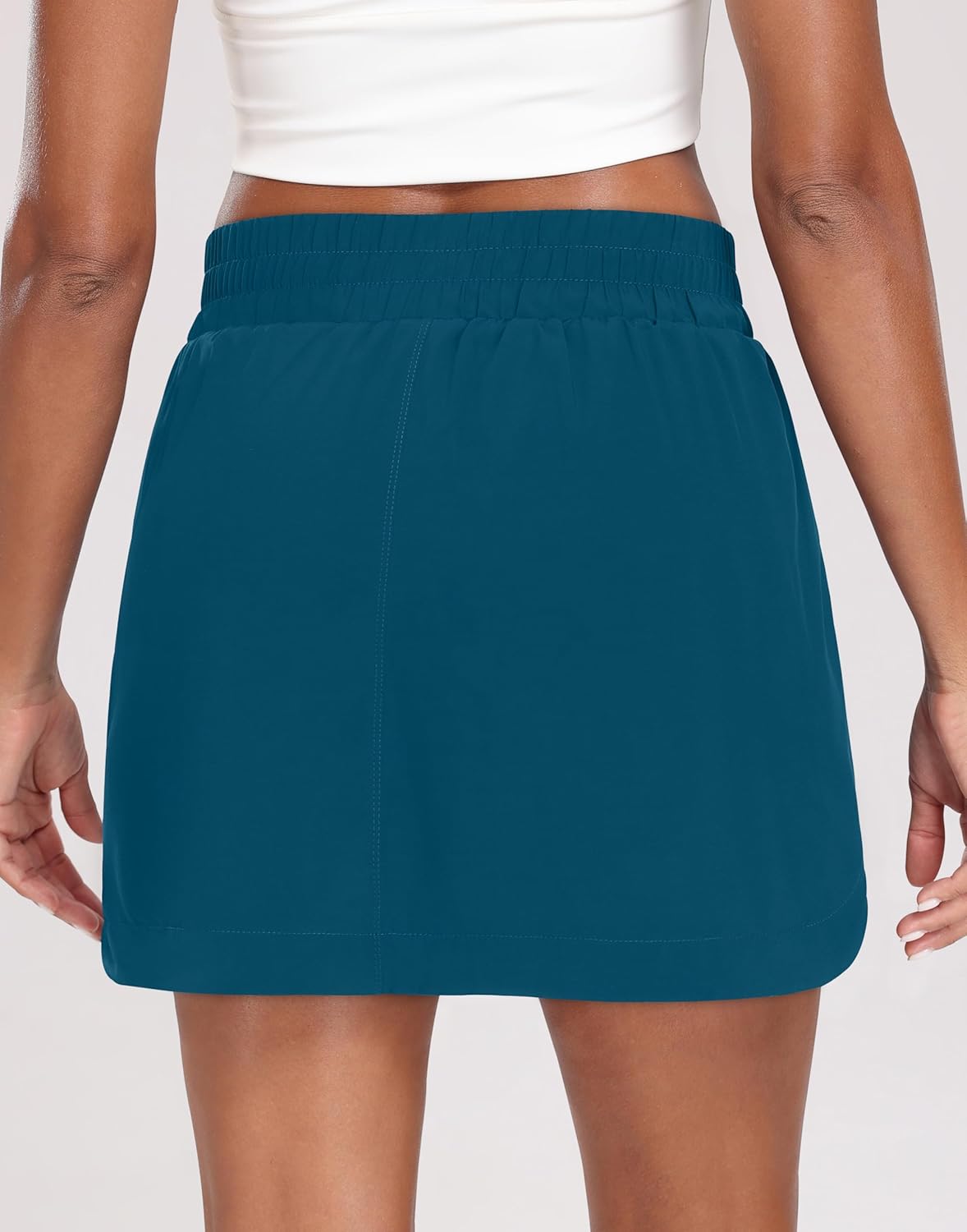 Women's High Waisted Golf Tennis Skirts Lightweight Athletic Casual Skorts with 4 Pockets Inner Shorts - Image 2