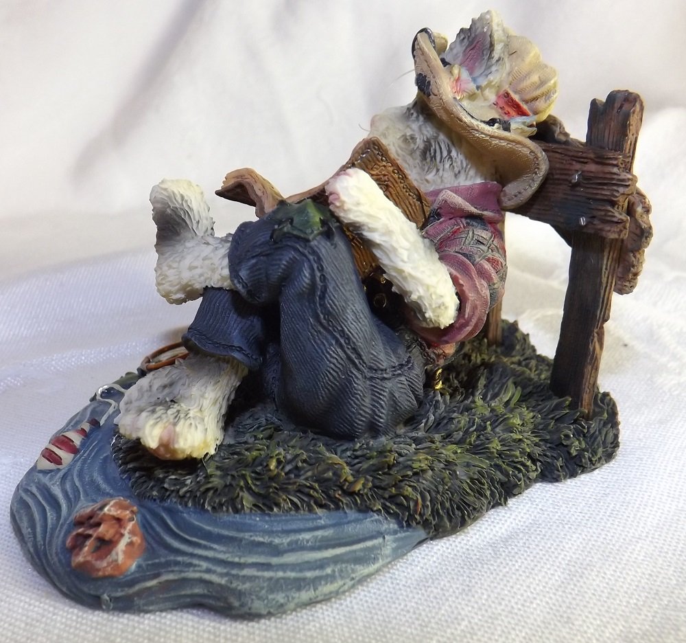 Boyds Angeln Katzen purrstone Opie baithook mit Barney Catch of the Day