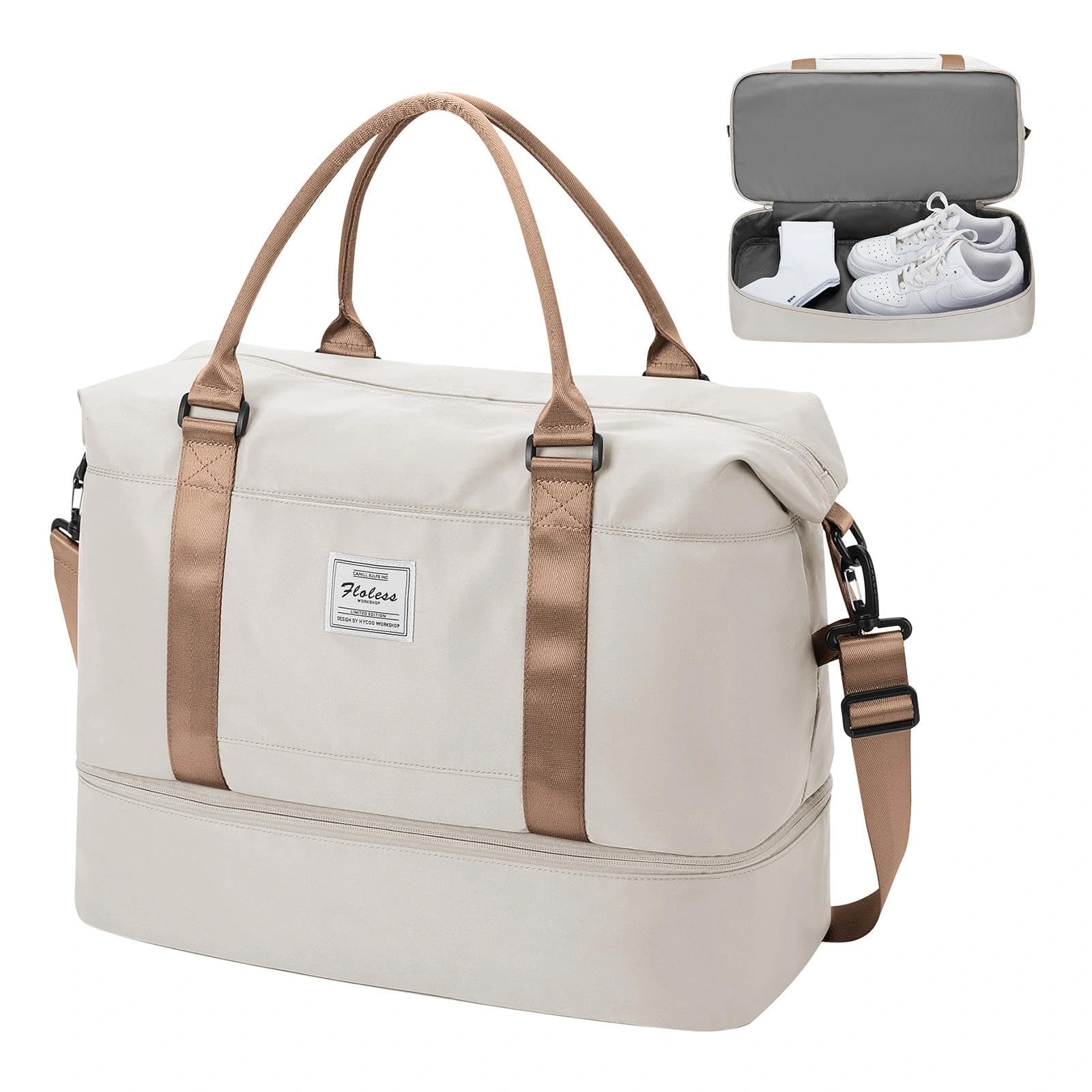 HYC00 Bolsa Gimnasio Deportiva Mujer Hombre Bolsa de Deporte Grande Bolso de Gimnasio con Compartimento Zapatos y Pocket Wet Bolsa Fitness Bolsas de Deporte de Mujer Sports Gym Bag Hospital Holdalls — view 37