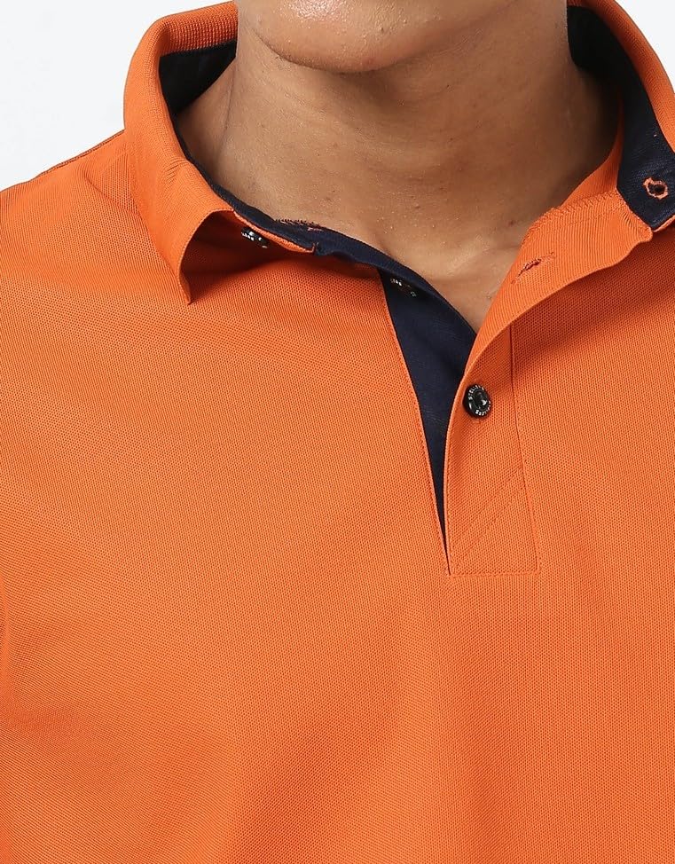 Image of STELLERS Men's Premium Regular Fit Polo T-Shirt's |Feather Touch Feel | Odour Resistant| Anti-Static| Wrinkle Free | Quick Dry | Stretchable | Lightweight | Sweat-Proof