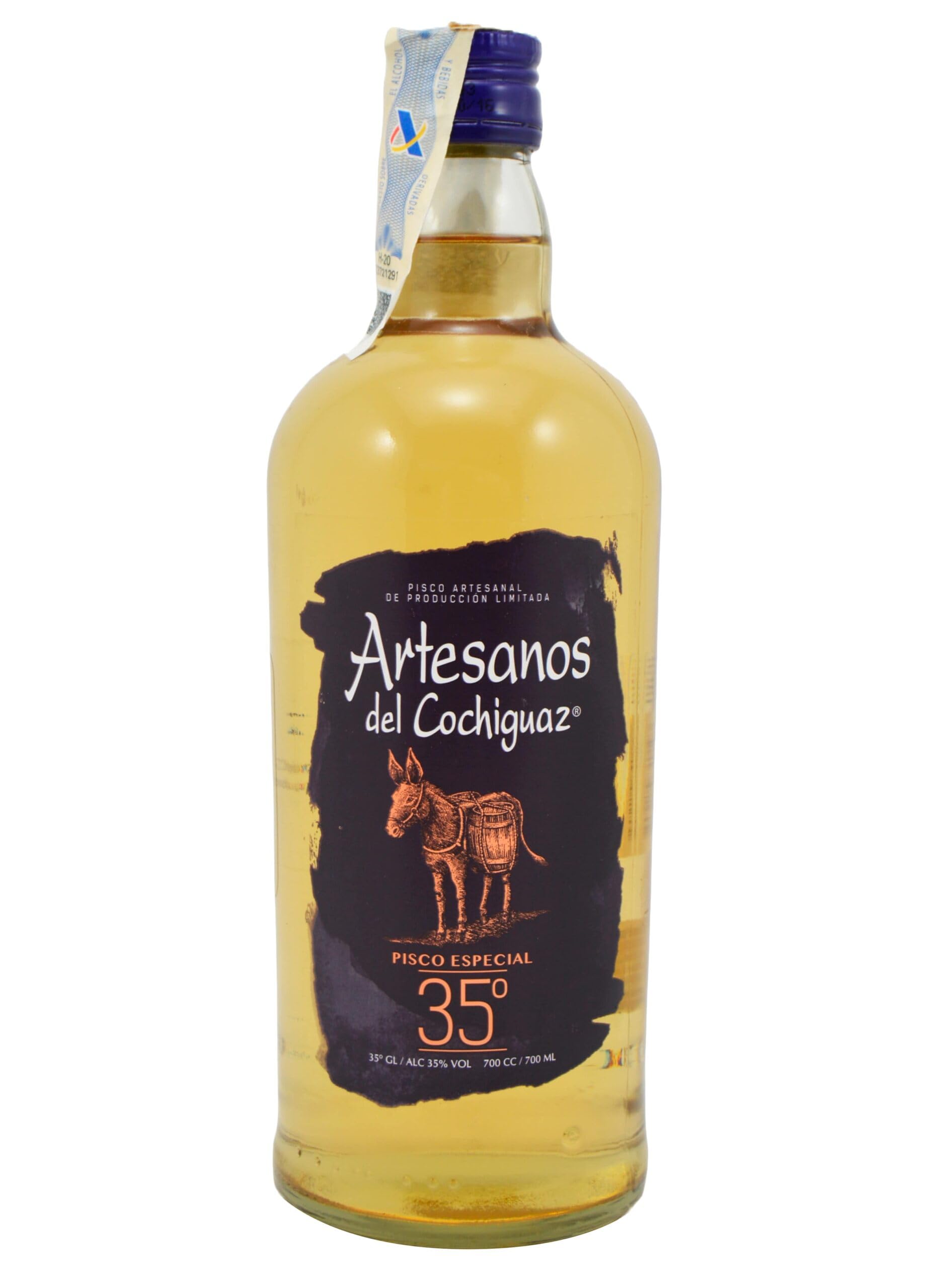Pisco Especial 35°- Los Artesanos del Chochiguaz