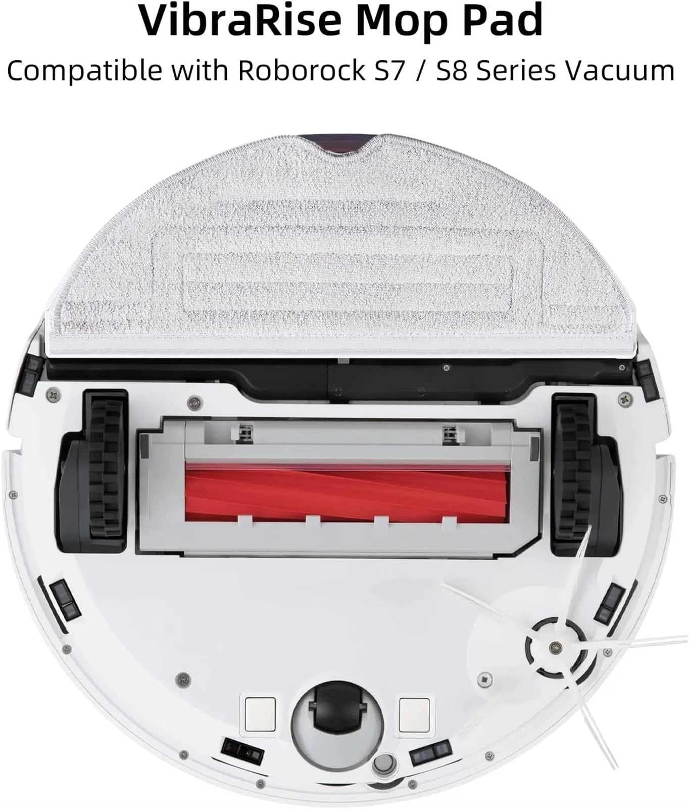 Wischtuch-Pad, for Xiaomi, for Roborock S8 S8 Plus S8+ S8 Pro Ultra G20 Ersatzteile Staubsauger Roboter Wischtuch Zubehör Wischpad für Roboterstaubsauger(20pcs)