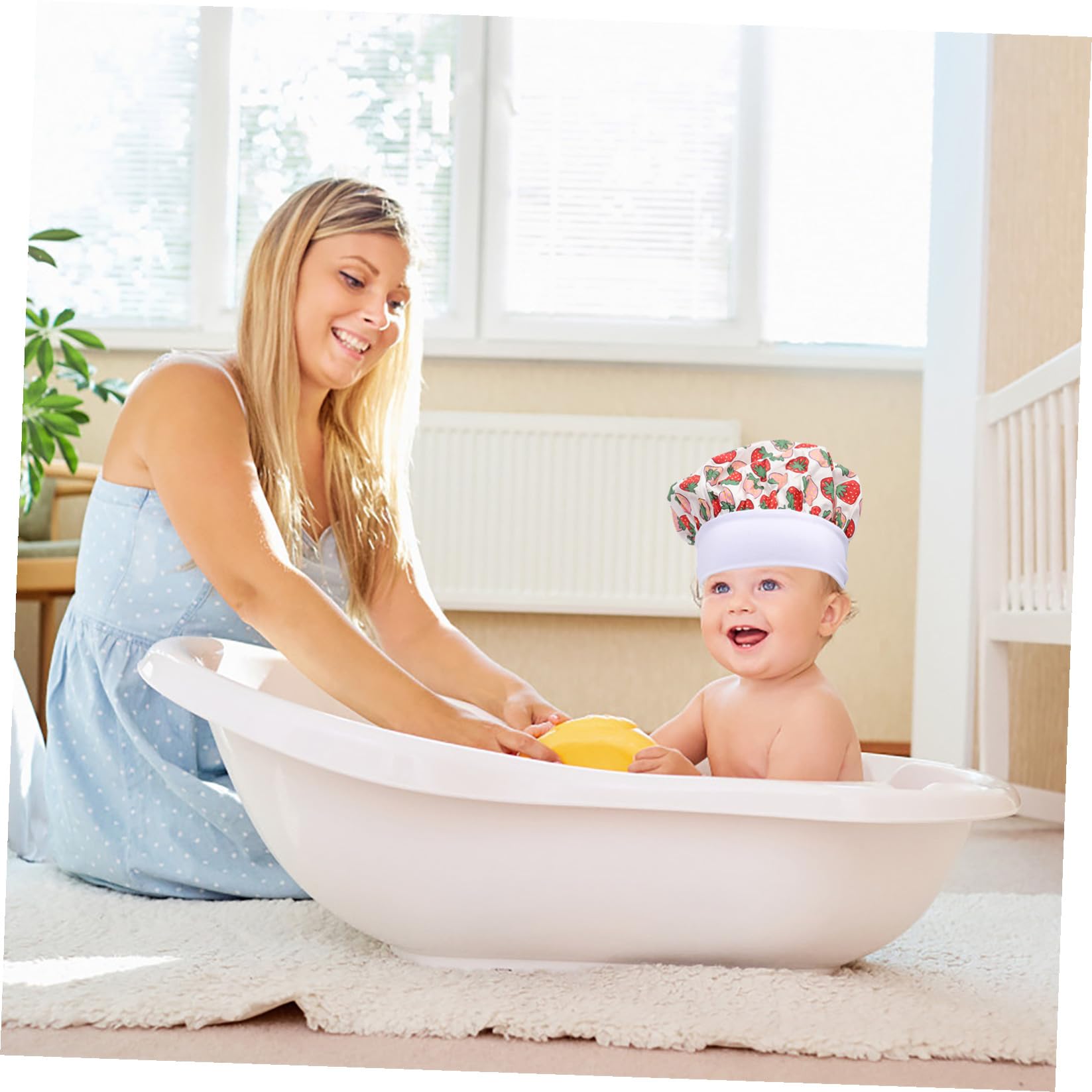 Housoutil 3 Set di Cuffie in Raso per Bambini Cappellino da Notte Materiale Facile da Indossare per Bambini Casa Viaggio Uso 4 Pezzi*3
