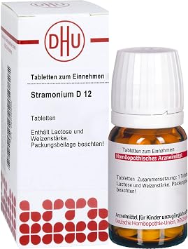 DHU Stramonium D 12 Tablets Pack of 80 Tablets