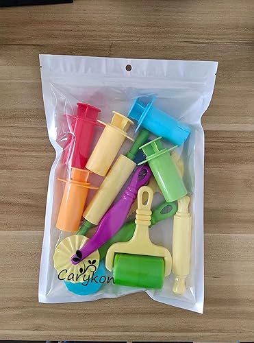 Miniatura 6 de Juego de 11 herramientas de masa inteligentes con modelos y moldes, extrusoras de masa