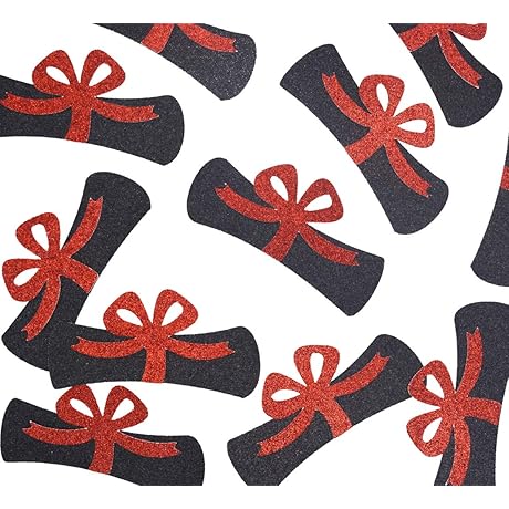 Diploma Confetti: Celebrate Your Triumphant Graduation