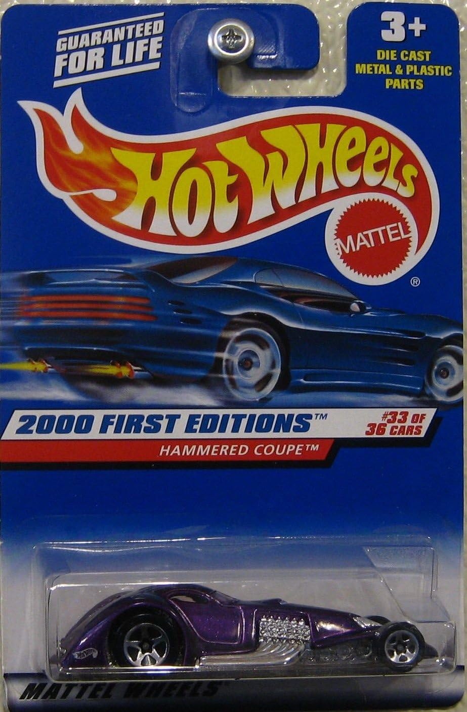 Hot Wheels 2000 First Editions Hammered Coupe 1/64 33/36 Collector # 093 .HN#GG_634T6344 G134548TY57285
