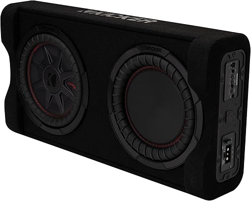 Miniatura 4 de KICKER PTRTP® POWERED SUBWOOFER TRTP 10" (25 cm) 400 W Encendido Descendente Cargado Recinto de 2 Ohm