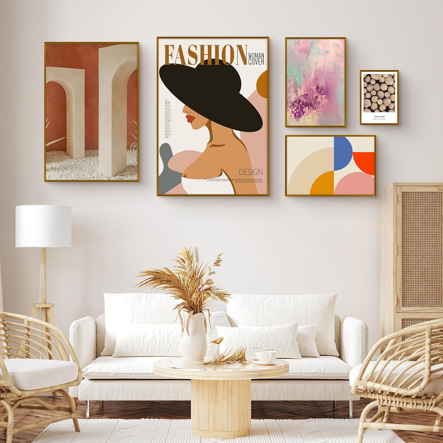 Frametory, A2 Aluminum Poster Frame, Acrylic Front, Thin Metal Picture Frames for 16.5x23.4 Photo, Horizontal/Vertical Wall Mount (1 Pack, Bronze)
