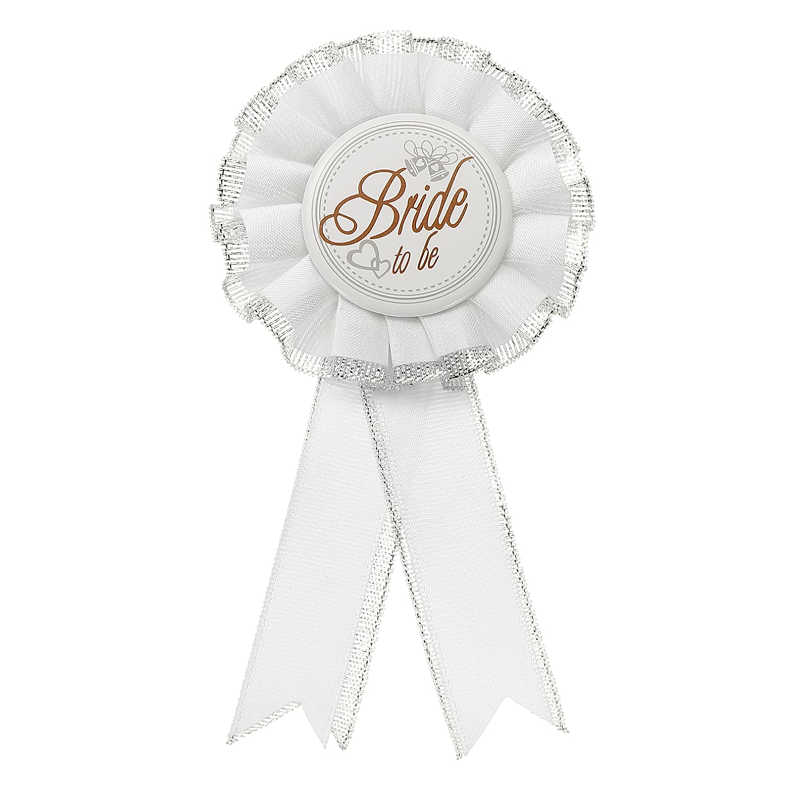 PATIKIL Becoming A Bride Pins, Bridal Wedding Tinplate Badge Pin for Bridal Bachelorette Shower Engagement Party Decorations Supplies, White