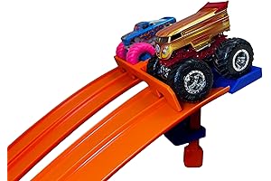 Hot Wheels Compatible Clamp with 4-Lane Start Gate