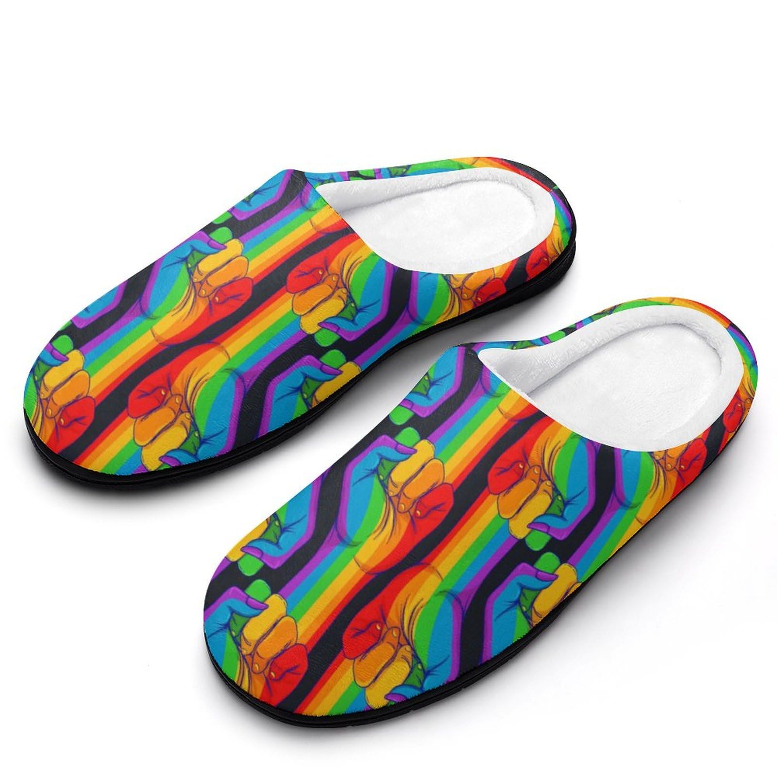 Naanle - Pantofole da donna in memory foam con pinguino per interni ed