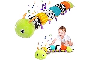 Musical Infant Plush Toys for Sensory Play and Tummy Time