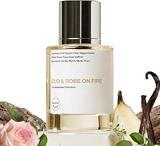Dossier Original Eau de Parfum - Oud & Rose on Fire - Unisex - 50 ML Long-lasting Perfume Crafted in France