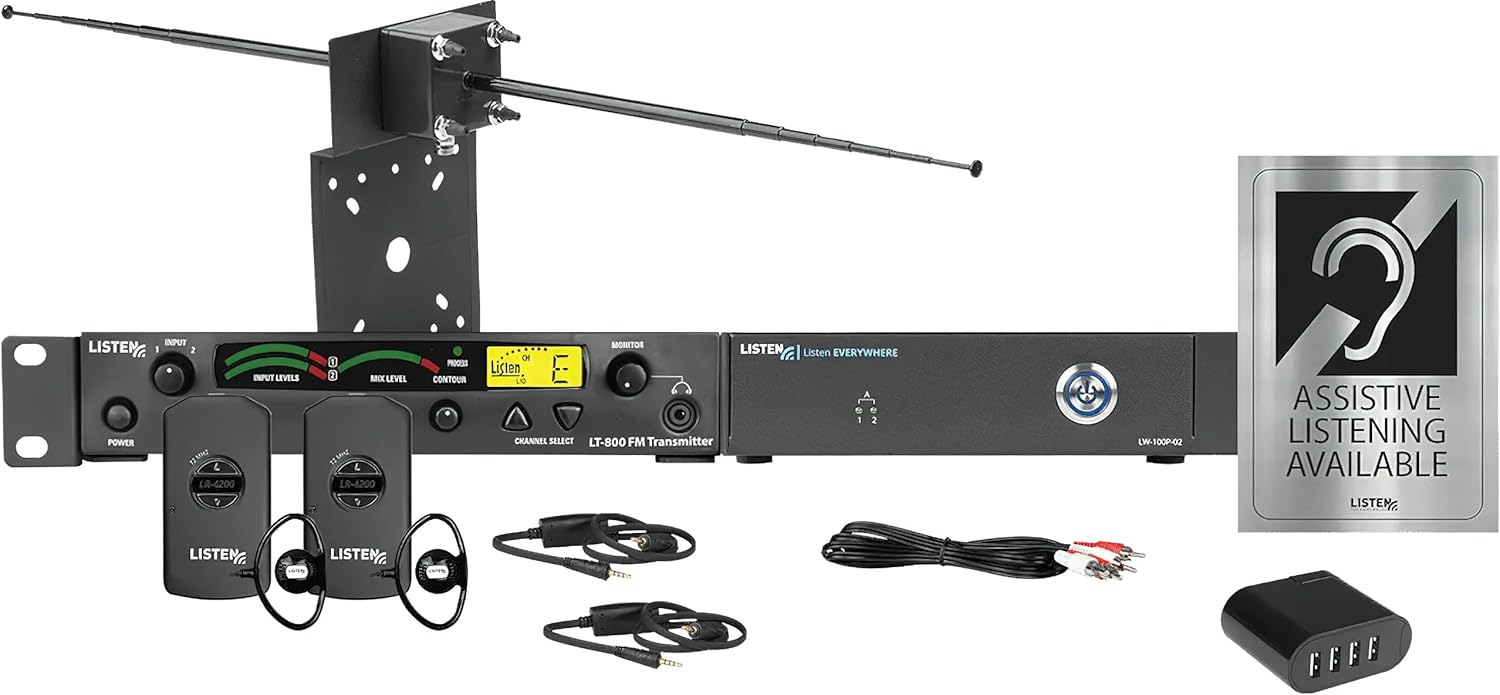 Listen Technologies LCS-121-01 Wi-Fi/RF Advanced System